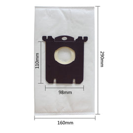 10pcs Vacuum Cleaner Bags Dust Bag Accessories White for Electrolux Philip Tornado Vacuum Cleaner filter and S-BAG, Vacuum Cleaner Bags