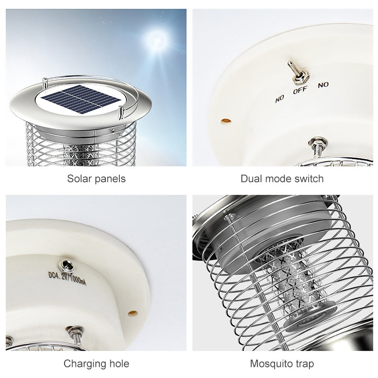 Outdoor Solar Waterproof Mosquito Lamp Mosquito Repellent, TM01 Black, TM01 Silver, TM01Y Silver, TM01Y Black, TM02 Black, TM02Y Black, TM03 Black, TM03 Silver, TM03B Silver, TM03Z Silver
