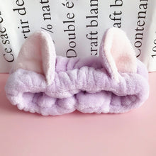 Load image into Gallery viewer, Cute Elastic Cat Ears Headbands Women Girls Makeup Face Washing Headband Hairdo Facial Mask Headwrap Hairband Hair Accessory
