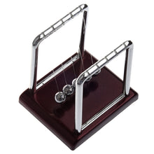 Load image into Gallery viewer, Newton Pendulum Ball Energy Conservation Collision Ball Momentum Transfer Demonstrator Physics Teaching Experimental Equipment