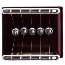 Load image into Gallery viewer, Newton Pendulum Ball Energy Conservation Collision Ball Momentum Transfer Demonstrator Physics Teaching Experimental Equipment