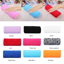 Load image into Gallery viewer, Soft Hand Rests Washable Hand Cushion Sponge Pillow Holder Arm Rests Nail Art Manicure Hand Pillow Cushion