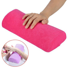Load image into Gallery viewer, Soft Hand Rests Washable Hand Cushion Sponge Pillow Holder Arm Rests Nail Art Manicure Hand Pillow Cushion