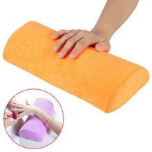 Load image into Gallery viewer, Soft Hand Rests Washable Hand Cushion Sponge Pillow Holder Arm Rests Nail Art Manicure Hand Pillow Cushion