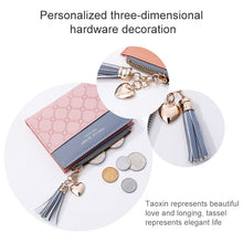 Load image into Gallery viewer, Cute Fashion Purse Leather Long Zip Wallet Coin Card Holder Soft Leather Phone Card Female Clutch, water pink, black, Red, light gray, smoke purple