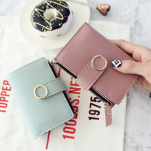 Load image into Gallery viewer, Women Wallets Small Fashion Leather Purse Ladies Card Bag For Female Purse Money Clip Wallet