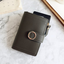 Load image into Gallery viewer, Women Wallets Small Fashion Leather Purse Ladies Card Bag For Female Purse Money Clip Wallet