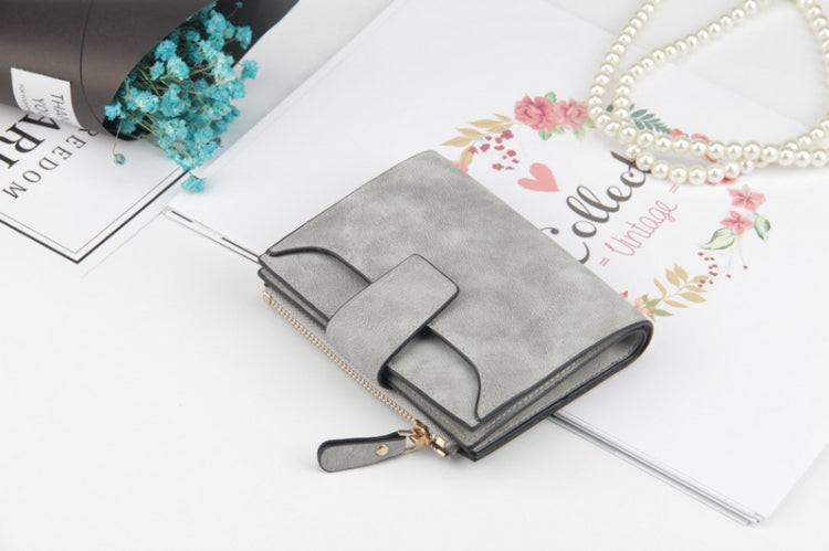 Leather Women Hasp Small Slim Coin Pocket Purse Cards Holders Wallet