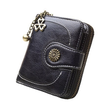 Load image into Gallery viewer, Vintage Button Phone Purses Women Wallets Female Purse Leather Brand Retro Ladies Long Zipper Woman Wallet Card Clutch