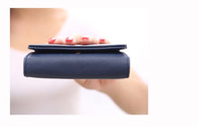 Load image into Gallery viewer, Short Mini Women Wallets Crown Decorated Fold PU Leather Coin Purse Card Holder