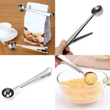 Load image into Gallery viewer, Multifunction Kitchen Coffee Scoop With Clip Stainless Steel Tea Coffee Measuring Cup Coffee Scoop, Coffee Scoop(Silver), Coffee Scoop(Gold), Coffee Scoop(Black), Coffee Scoop(Rose Gold)