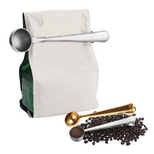 Load image into Gallery viewer, Multifunction Kitchen Coffee Scoop With Clip Stainless Steel Tea Coffee Measuring Cup Coffee Scoop, Coffee Scoop(Silver), Coffee Scoop(Gold), Coffee Scoop(Black), Coffee Scoop(Rose Gold)