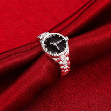 Load image into Gallery viewer, Creative Diamond Dial Quartz Watch Rings, 6, 7, 8
