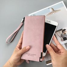 Load image into Gallery viewer, Long Wallet Zipper Coin Purse Cards ID Holder Clutch Woman Wallet