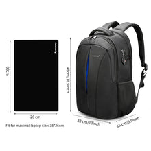 Load image into Gallery viewer, Waterproof 15.6-inch Laptop Backpack Anti-theft Business Travel Backpack School Bag