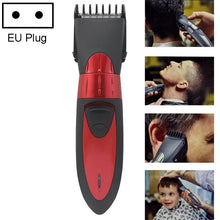 Load image into Gallery viewer, Waterproof Electric Hair Clipper Rechargeable Hair Trimmer Hair Cutting Machine Haircut Beard Trimer, Red, Grey