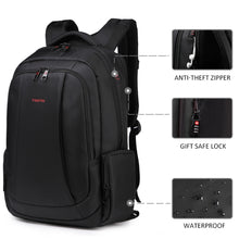 Load image into Gallery viewer, Anti-theft Nylon Laptop Backpacks School Fashion Travel Male Casual Schoolbag 15.6 inch