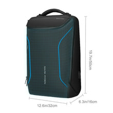 Load image into Gallery viewer, Fashion Men Backpack Multifunctional Waterproof Laptop Bag Travel Bag with USB Charging Port