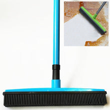 Load image into Gallery viewer, Pet Carpet Hair Removal Broom Scraping Dust-free Hand-washing Mop Rubber Floor Brush, Blue, Green, Red, Yellow, Grass Green