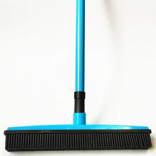 Load image into Gallery viewer, Pet Carpet Hair Removal Broom Scraping Dust-free Hand-washing Mop Rubber Floor Brush, Blue, Green, Red, Yellow, Grass Green