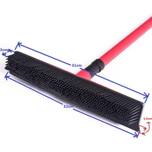 Load image into Gallery viewer, Pet Carpet Hair Removal Broom Scraping Dust-free Hand-washing Mop Rubber Floor Brush, Blue, Green, Red, Yellow, Grass Green
