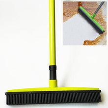 Load image into Gallery viewer, Pet Carpet Hair Removal Broom Scraping Dust-free Hand-washing Mop Rubber Floor Brush, Blue, Green, Red, Yellow, Grass Green