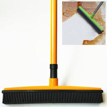 Load image into Gallery viewer, Pet Carpet Hair Removal Broom Scraping Dust-free Hand-washing Mop Rubber Floor Brush, Blue, Green, Red, Yellow, Grass Green