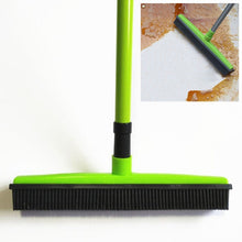 Load image into Gallery viewer, Pet Carpet Hair Removal Broom Scraping Dust-free Hand-washing Mop Rubber Floor Brush, Blue, Green, Red, Yellow, Grass Green