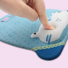 Load image into Gallery viewer, Cartoon Silicone Wristband Mouse Pad