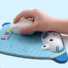 Load image into Gallery viewer, Cartoon Silicone Wristband Mouse Pad