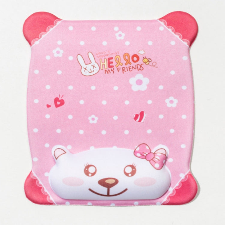 Cartoon Silicone Wristband Mouse Pad
