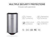 Load image into Gallery viewer, 304 Stainless Steel Automatic SensorJet Hand Dryer High Speed Airflow for Home Hotel Airport Hands Drying Machine