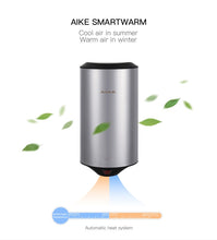 Load image into Gallery viewer, 304 Stainless Steel Automatic SensorJet Hand Dryer High Speed Airflow for Home Hotel Airport Hands Drying Machine