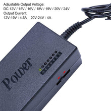Load image into Gallery viewer, 110-220V AC To DC 12V / 15V / 16V / 18V / 19V / 20V / 24V Universal Laptop Charger Adapter