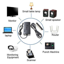 Load image into Gallery viewer, 110-220V AC To DC 12V / 15V / 16V / 18V / 19V / 20V / 24V Universal Laptop Charger Adapter