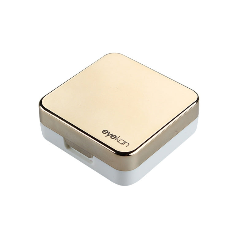 Colored Contact Lens Case with Mirror Eyes Contact Lens Container Lovely Travel Kit Box