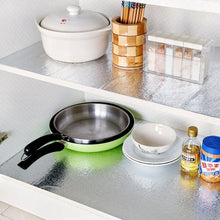 Load image into Gallery viewer, Kitchen Wall Stove Aluminum Foil Oil-proof Stickers Anti-fouling High-temperature Self-adhesive Croppable Wallpaper Wall Sticker, 40cmx5m, 40cmx5m Croppable Wallpaper, 60cmx5m, 60cmx5m Croppable Wallpaper