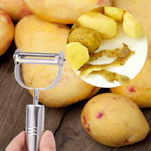 Load image into Gallery viewer, Multifunction Stainless Steel Vegetable Peeler Double Planing Grater, 2 PCS Double Planing Grater