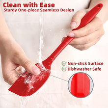 Load image into Gallery viewer, Kitchen Silicone Cream Cake Spatula Mixing Scraper Brush Butter Mixer Brushes Baking Tool Kitchenware, Red, Yellow, Green, Blue, Purple, Pink, Orange