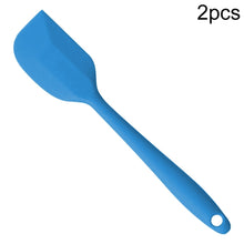 Load image into Gallery viewer, Kitchen Silicone Cream Cake Spatula Mixing Scraper Brush Butter Mixer Brushes Baking Tool Kitchenware, Red, Yellow, Green, Blue, Purple, Pink, Orange