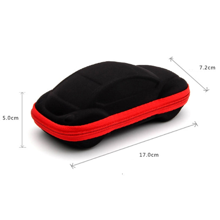 Car Shape EVA Glasses Case Children Portable Drop Resistant Glasses Case, Random Colors Delivery
