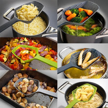 Load image into Gallery viewer, Plastic Drain Shovel Strainers Water Leaking Shovel Kitchen Cooking Ice Shovel Colander