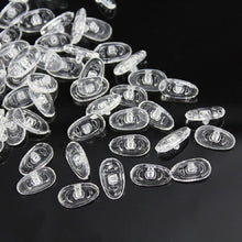 Load image into Gallery viewer, 10 Pairs Silicone Screw-type Plastic Coated Non-slip Nose Pad Glasses Frame Accessories