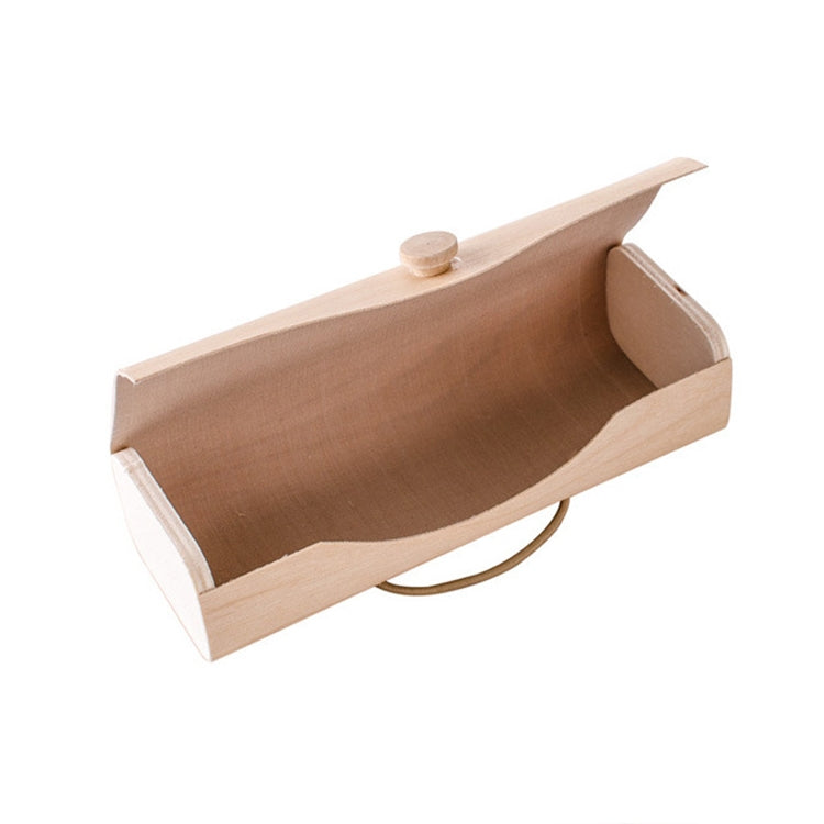 Bamboo Wood Frame Sunglasses Glasses Case Glasses Storage Box