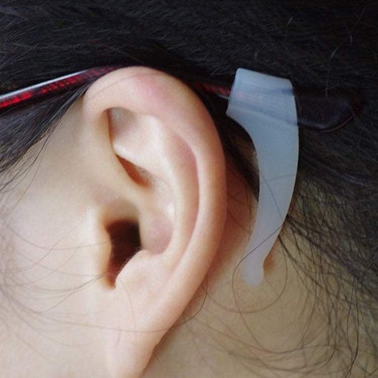 10 Pairs Glasses Non-slip Cover Ear Support Glasses Foot Silicone Non-slip Sleeve