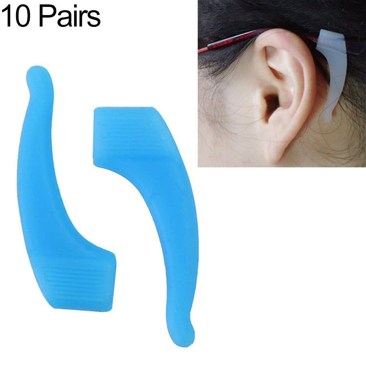 10 Pairs Glasses Non-slip Cover Ear Support Glasses Foot Silicone Non-slip Sleeve