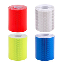Load image into Gallery viewer, Car Motorcycles Reflective Material Tape Sticker  Safety Warning Tape Reflective Film