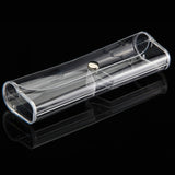 Crystal Reading Glasses Case PVC Transparent Plastic Polarized Glasses Case