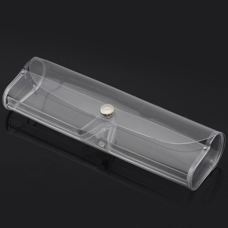 Crystal Reading Glasses Case PVC Transparent Plastic Polarized Glasses Case