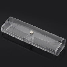 Load image into Gallery viewer, Crystal Reading Glasses Case PVC Transparent Plastic Polarized Glasses Case